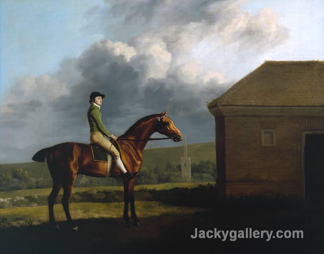 Otho, with John Larkin up by George Stubbs paintings reproduction